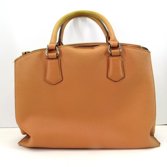 Seven Days Lifestyles & Dreams Brown Vegan Double Handled Handbag 9 1/2"X13" - Picture 4 of 9